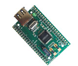 ��ģ�����8·12bit��ģ��ת���������������߼����������������Ƴ������û�����ͨ������������չ�Լ������ݲɼ�ϵͳ�������������û���ģ���������Ҫ��ֻ�ǲɼ�һЩ�����仯�ĵ�ѹ�������Ծͷǳ�ϲ����ģ���ϵ�A/D����ɼ����ܡ����������Ĳ��������ɣ����Ĳ���������ǡ���ĿǰΪֹ80%��USB203ģ���û������ģ����Ϊ��򵥾��õ�USB�ӿ����ݲɼ���ʹ�á�