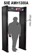 AMH1300A同时显示多区位报警金属探测安检门,步行通过式金属探测器