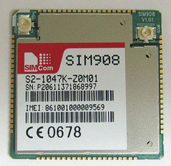 SIM908|����ģ��|GSM GPRS+GPS Combo Module