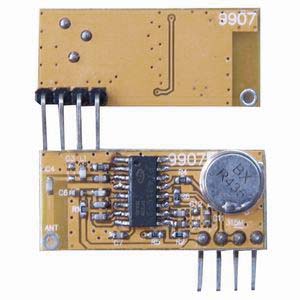 �������գ���ѹ3.3V Ƶ��315 433��ѡ ����3mA ���վ���100�����ң���2272 ��Ƭ������ң�صĽ��ա�